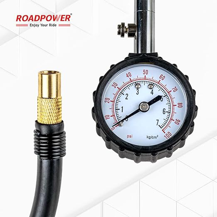 ROADPOWER 4×4 Tire Pressure Gauge 100 PSI, Accurate Heavy Duty Gauge for Cars, Trucks, SUVs, and Motorcycles