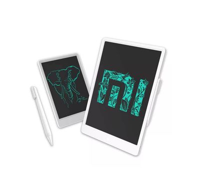 جهاز لوحي شاومي بشاشة LCD للكتابة مقاس 13.5 بوصة مع قلم ذكي، وكاميرا ويب بدقة 5 ميجابكسل، واتصال واي فاي وUSB، مصنوع من مادة ABS وLCD، ودقة شاشة 1920 × 1080 بكسل، وخفيف الوزن ونحيف - أبيض