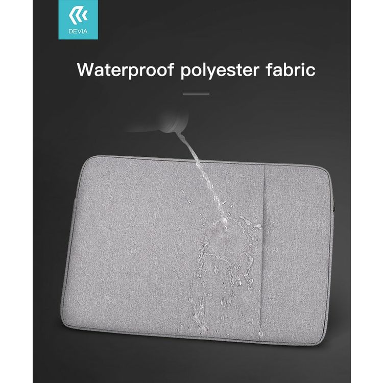 Devia Justyle Business Inner Macbook Bag - Light Gray