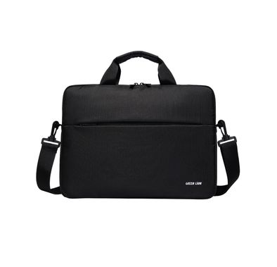 Green Lion Helios 14.1" Laptop Sleeve Bag with Durable Zipper, Slim Profile, Travel-Ready, Water-Repellent, Durable Zipper, Multiple Compartments, Lightweight Design - Black