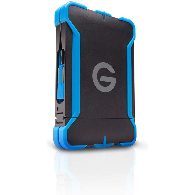 G-Tech 1TB USB 3.0 External Portable Hard Drive - G-Drive EV ATC Thunderbolt - Black