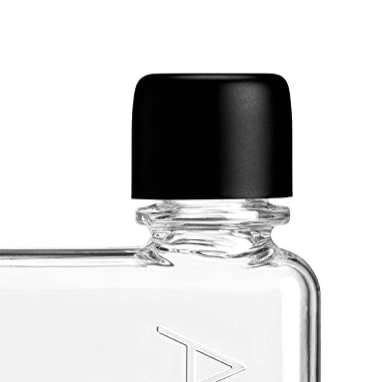 Memobottle Metallic Stainless Steel Lid with Silicone Seal, Leak-Proof Design, Dishwasher Incompatible, Modern & Stylish, Stainless Steel Memobottles Compatibility - Matte Black