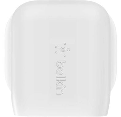USB C Port Charger Belkin F7U096myWHT Charger 1-Port USB-C Power Delivery 18W - White