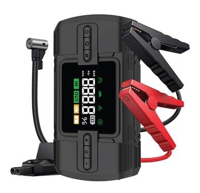 Green Lion 12V Jump Starter with 12000mAh Battery Capacit...