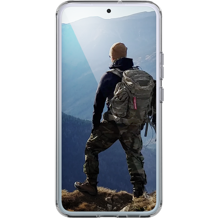 Viva Madrid Vanguard Shield Maximus Back Phone Case Compatible for Samsung Galaxy S22 | Full Protection Mobile Case - Clear