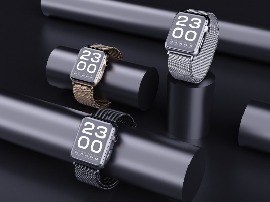 Porodo Steel Mesh Watch Band