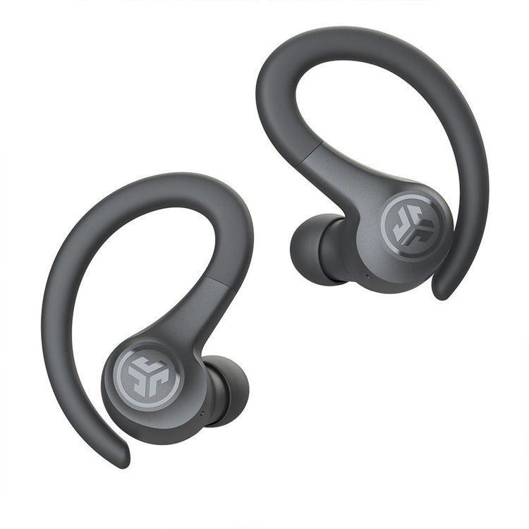 JLAB Go Air Sport True Wireless Earbuds, Touch Controls, Dual Connect, Type-A Charge Plug, 2 Hours Case Charging Time - Black