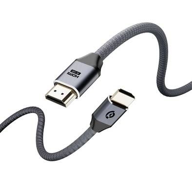 كابل باورولوجي HDMI إلى HDMI مضفر بدقة 8K، بطول 3 متر، مع...