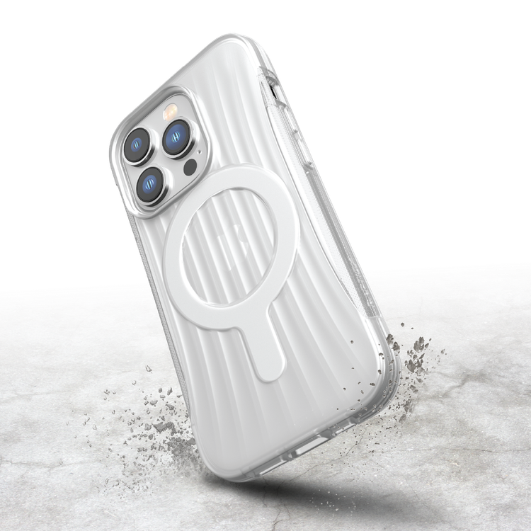 X-Doria Raptic Clutch Built For MagSafe iPhone 14 Pro - Clear