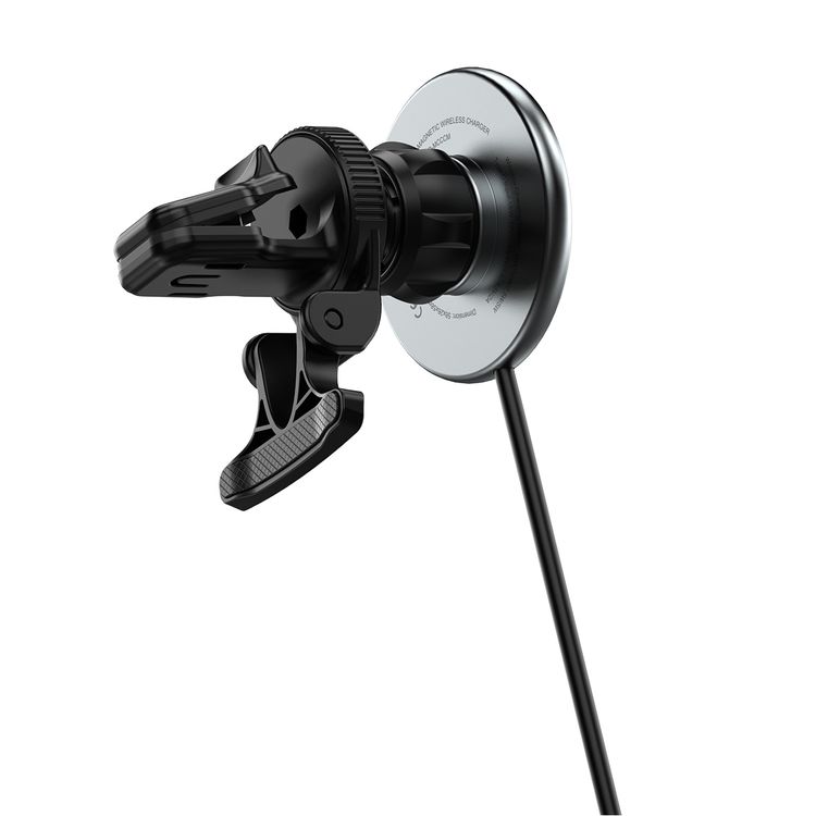 Porodo 3 in 1 Magnetic 15W Wireless Car Charger Mount with 20W PD Car Charger