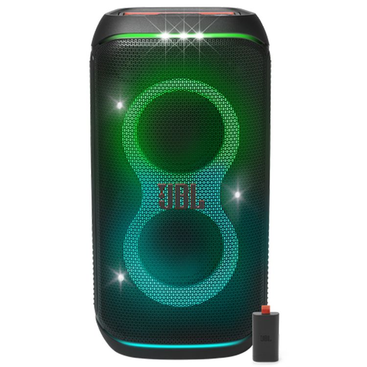 JBL Portable Battery for Partybox120, Lithium-ion Battery Type, Fast Charge, Monitor Play Time in the JBL Party Box App, 4722mAh Battery Capacity - Black