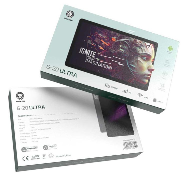 Green Lion G20-Ultra  6 RAM+128 GB - Gray