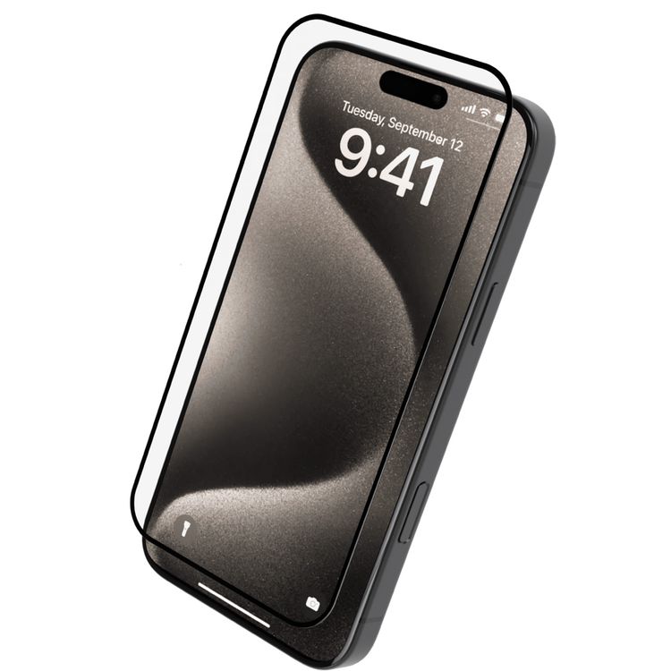 واقي شاشة شفاف من Levelo 3D Resin Glue لهاتف iPhone 16 Pro Max، مضاد للبصمات، طلاء oleophobic، تصميم مقاوم للانفجار، مضاد للخدوش، يمنع الفقاعات الهوائية، تفريغ تلقائي، مقاوم للماء - شفاف