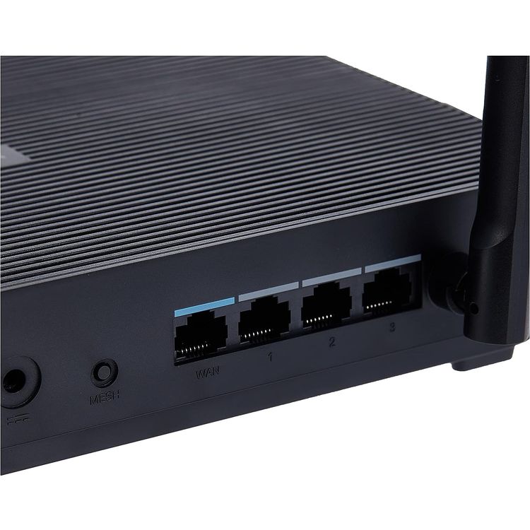 Xiaomi AX3200 أداء عالي السرعة Wi-Fi 6 802.11ax تردد لاسلكي ثنائي النطاق يوفر سرعة لاسلكية سريعة 2.4 جيجا هرتز و5 جيجا هرتز تصل إلى 2976 ميجابت في الثانية - أسود