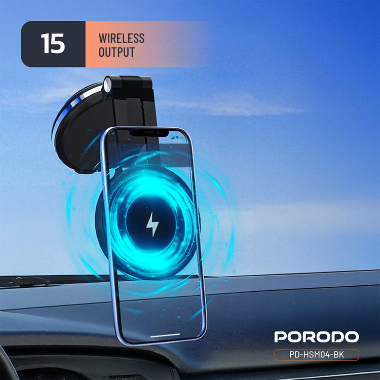 حامل شحن Porodo Vacuseal Magsafe