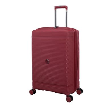 it luggage Unanimous Luggage Medium, Unisex Polypropylene Material Hard Case Luggage, 8x360 degree Spinner Wheels, Expandable Trolley Bag, TSA Type lock, Lightweight Suitcase - Dark Dahila