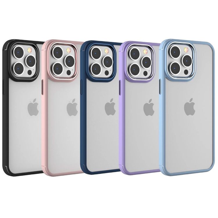 Devia Crystal Series Shockproof Case for iPhone 14 Pro - Purple