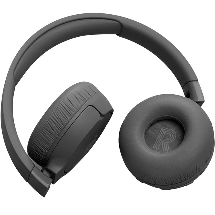JBL Tune 670 Wireless Noise Cancelling Headphones with Detachable Type-C Cable, Voice Assistant Integration, Built-in Microphone, 70 Hours Battery Life - Black