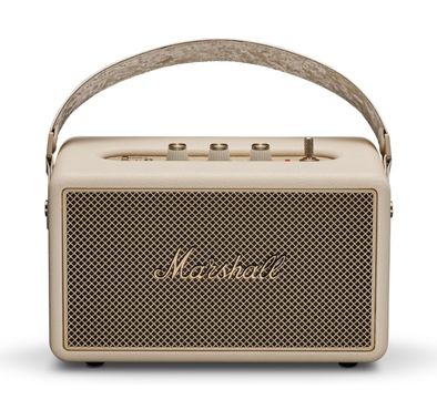 Marshall Kilburn III Portable Wireless Speaker with 50+ Hours Playtime, Stereo Sound, 3.5mm AUX & Auracast Connectivity, Bluetooth Version 5.3, IP54 Water Resistance Level - Cream