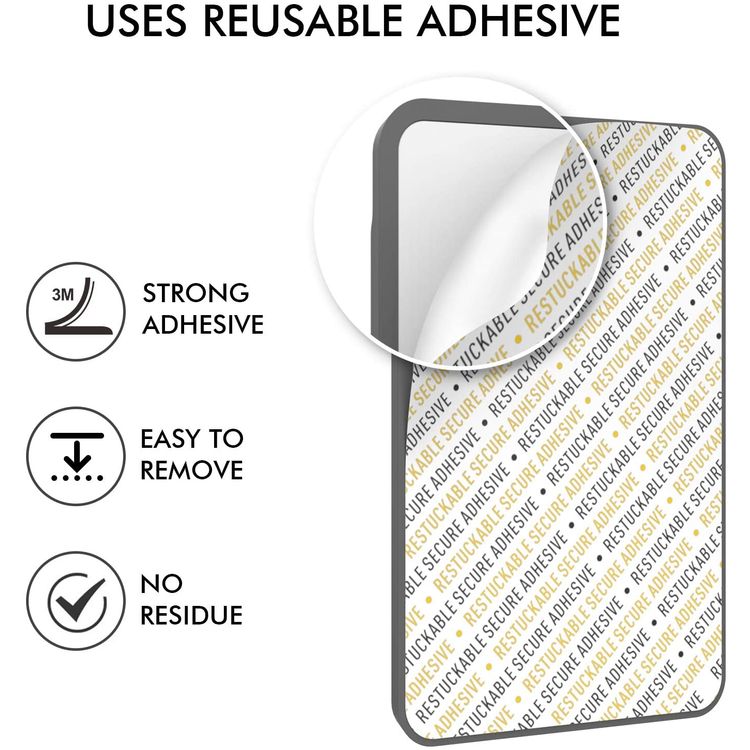 AhaStyle Silicone Card Holder for Smartphone, Phone Back Slot Silicone Wallet Pouch Card ID & Credit Card, Slim Card Holder with iPhone/Android/Samsung Galaxy Dark Gray