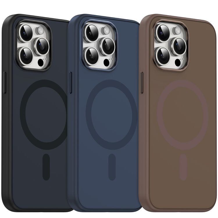 Green Lion iPhone 15 Pro Max For Duo Liquid Silicone Case - Black