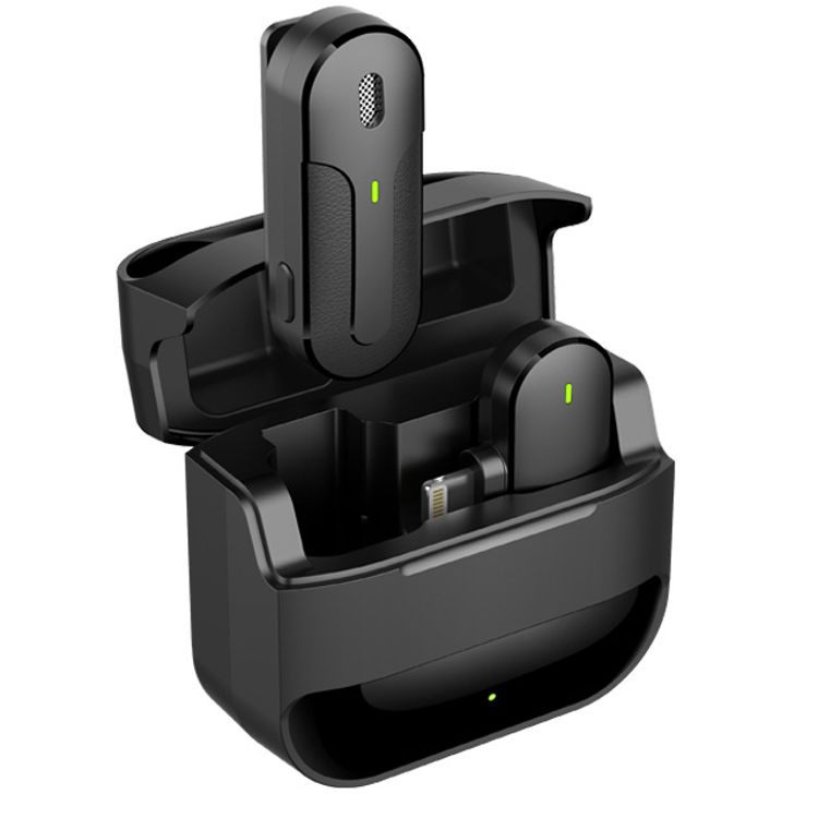 Green Wireless Microphone ( Lightning Connector )