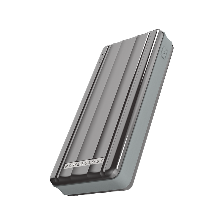 Powerology Slim PD Power Bank 20000mAh 18W - Gray