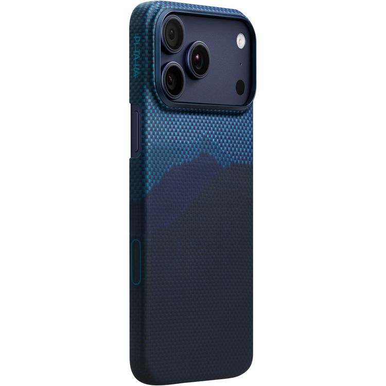 Pitaka iPhone 17 Pro Case with MagSafe Compatible, Ultra-Slim Aramid Fiber, 1500D Durable Woven Material, Camera Control Button, Lightweight, Pocket-Friendly - Over the Horizon
