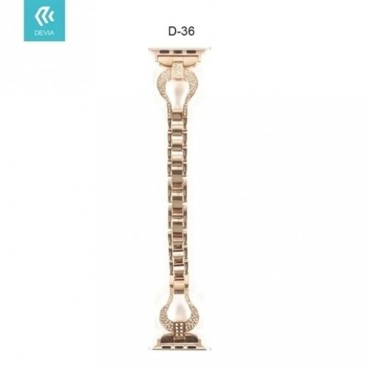 Devia Diamond Watch Band 42/44mm - Rose Gold