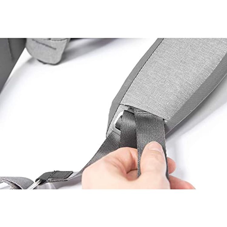 حقيبة حزام بيك ديزاين لحقائب الظهر والركض، BEDHB-52-AS-2 - رماد - 8.2 بوصة