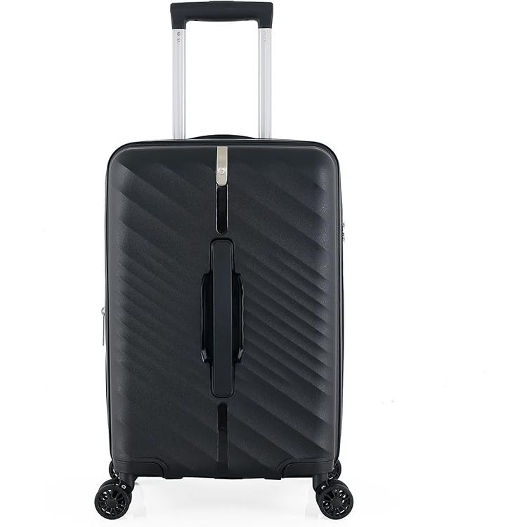 H.T Luggage Bag, Hard Case Polypropylene (PP) Material - Small/Black