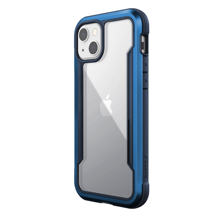 X-Doria Raptic Shield Pro Case with Sleek Design Compatible for iPhone 13 (6.1") Durable Aluminum Frame, Easy Access to All Ports, 10ft Drop Tested, Shock Absorbing