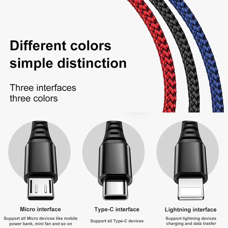Mcdodo 2 in 1 Cable 1.2m 2.4A
