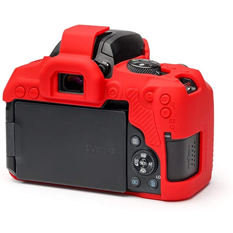 EasyCover - Silicone cover for Canon 850D Color - Red