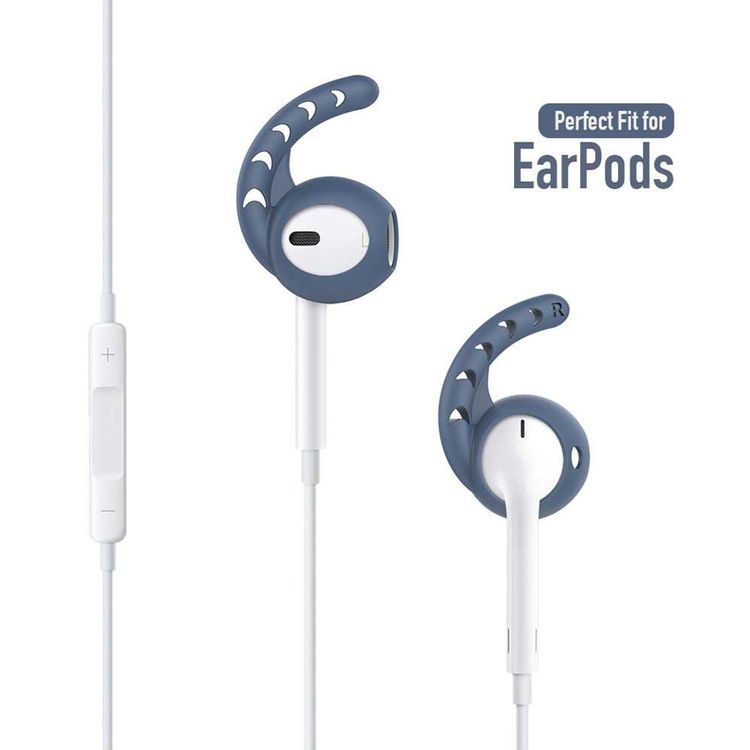AhaStyle Premium Silicone Earhooks Cover Compatible for AirPods 1/2 ( 3 pairs ) Suitable for Running, Jogging, Cycling and Other Fitness Activities