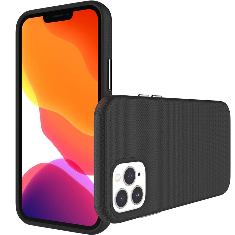 Devia KingKong Series Case Compatible for iPhone 12 Pro Max (6.7") Double Layered Cover, Soft Interior Material, Scratch Resistant, Shockproof Drop Protection Back Cover - Black