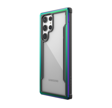 X-Doria Raptic Shield Phone Case Compatible for Samsung Galaxy S22 Ultra - Iridescent