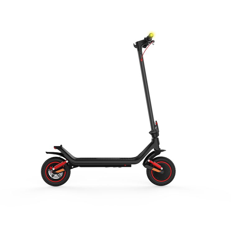 Porodo Lifestyle Drif Foldable Electric Scooter with Impact-Resistant Wheels, LED Display, 500W Max Motor Power, 30km/h Max Speed, 28km Max Distance, IPX5 Water Resistance Level, 120kg Max Load - Black