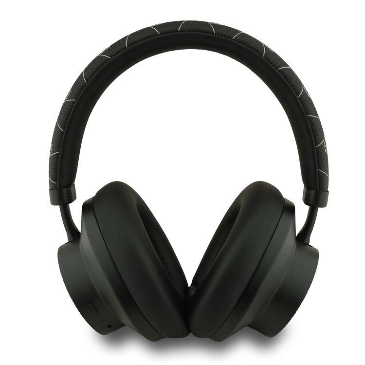 Lacoste Wireless Headphones with Active Noise Cancellation Technology, Up to 70 Hours Play Time, 700mAh Battery, Google & Siri Assistant,40mm Driver, High-Quality Cushion Comfort, Bluetooth Version 5.4 - Black