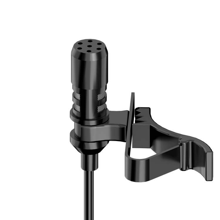 Devia Smart Series Wired Microphone Type-C, Simple and Stylish, Ultra-Lightweight, Hi-Fi Loudspeaker, Made Oxygen-Free Copper Plating Silver Wire + TPE, Durable Cord - Black