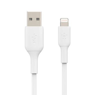 Lightning to USB Cable Belkin CAA002bt2MWH Charger Lightning to USB-A Cable - White
