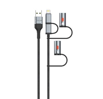 Green Lion 6-in-1 Charging Cable with Ignition Lighter & ...