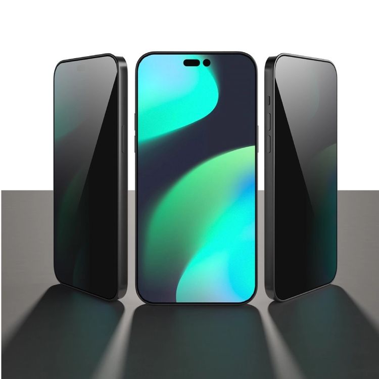 Devia van Series Full Screen Privacy Twice-Tempered Glass iPhone 14 Pro - Black