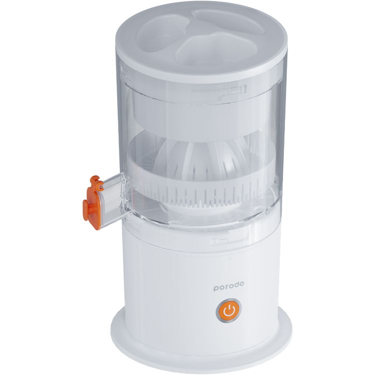 Porodo LifeStyle Portable Cordless Citrus Juicer 200mL 45W - White