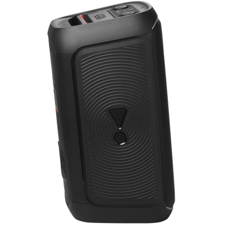 JBL PartyBox Club 120 Bluetooth Speaker, 12 Hours Play Time, Futuristic Lightshow, Foldable Handle, Splash Proof, Dual Mic & Guitar Inputs, Bluetooth Version 5.3 - Black