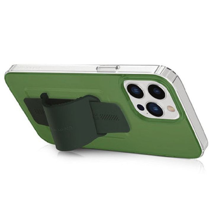 Viva Madrid Loope Shock Absorbent TPU/PC Air Pockets Case with Silicone Grip for iPhone 13 Pro Max (6.7") 10ft Drop Protection, Anti-Scratch Suitable with Wireless Chargers Forest