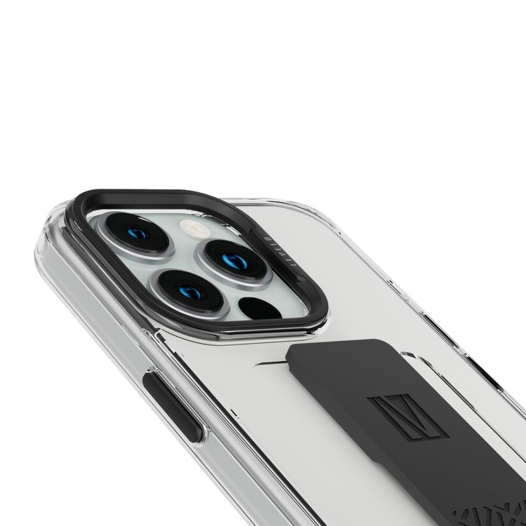 Graphia IMD Silicone Grip Case For iPhone 15 Pro Max - Black