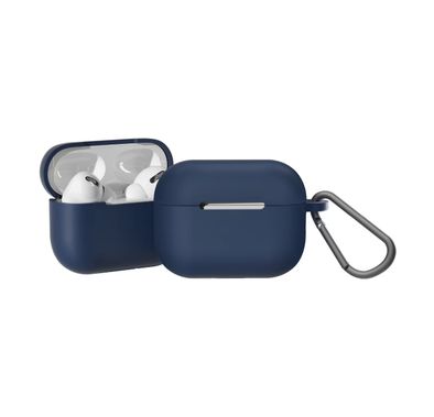 Green Lion Berlin Series Silicone Case for Airpods Pro 2 with Full Protection Design, Slim & Lightweight, Anti Fingerprints, Anti Scratch, Premium Quality, Unique Design - Blue