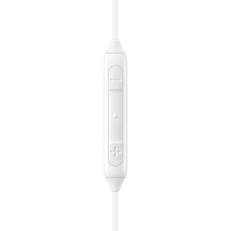 Samsung IG935 In-Ear Earphone with Microphone, Wired Headset, Tangle-free, 3 Button Remote Control, 3.5mm Headphone Connector, 1.2m Cable  - White