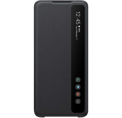 Samsung Original Galaxy S20 Ultra View Cover/Mobile Phone Case - Black